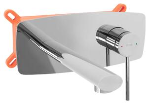 Wall Mounted faucet OVAL Chrom
