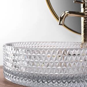 Countertop washbasin Rea Cristal Transparent