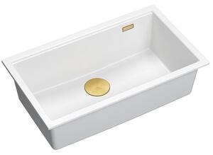 Granite sink Logan 110 White