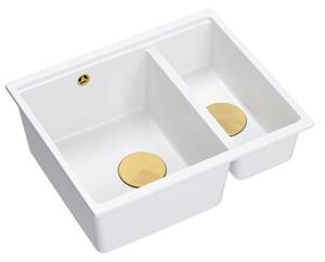 Granite sink Logan 150 White
