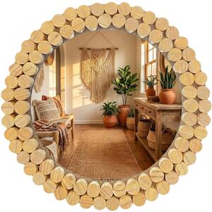 Boho wall mirror 36CM KLNA-MR01