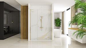 Shower doors Rea Hugo 100 Gold Brush + Shower screen 30