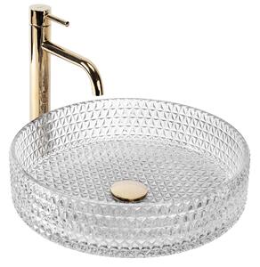 Countertop washbasin Rea Cristal Transparent 39