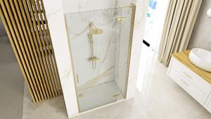 Shower doors Rea Hugo 80 Gold Brush + profil