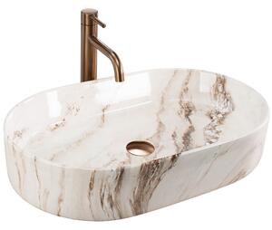 Countertop washbasin REA Nadia 60 Marrone