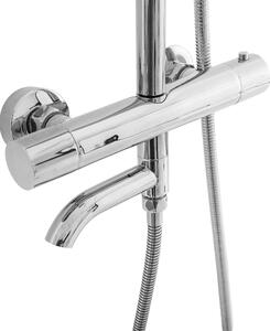 Thermostatic shower system Rea Lungo Chrome