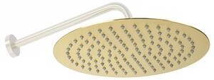 Rainfall shower head Rea Gold 25cm