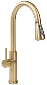 Kitchen faucet Nest Brush Gold