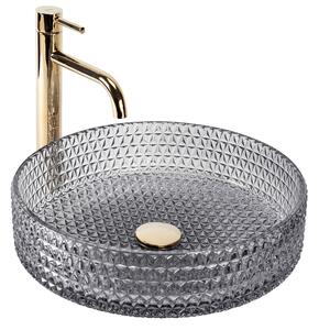 Countertop washbasin Rea Cristal Grey 39