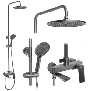 Shower set REA AVALON Titanium