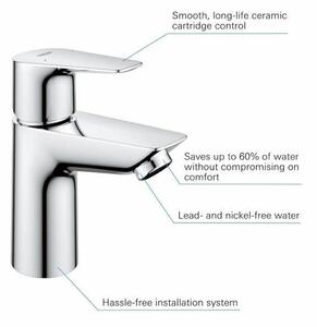 Mixer Tap Grohe Start Edge Brass
