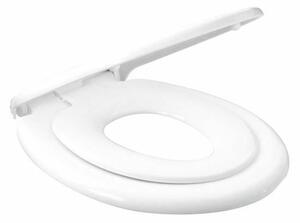 Toilet Seat Gelco polypropylene White Adults Kids (2 Pieces)