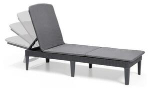 Sun-lounger Allibert by KETER 8711245146294 Grey 187 x 58 x 29 cm