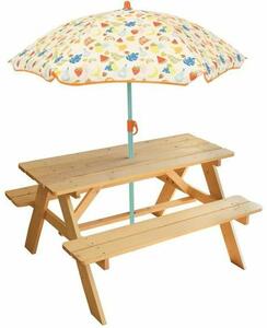Picnic table Fun House Fruity's 53 x 95 x 75 cm Sunshade