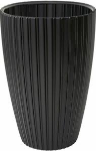 Plant pot Garden ID Fancy Black Polyethylene 40 x 58 cm