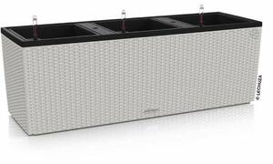 Self-watering flowerpot Lechuza Light grey 100 x 32,5 x 34,5 cm Rectangular