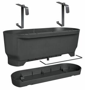 Plant pot Elho Greenville 21,2 x 52 x 19,4 cm Black Ø 52 cm
