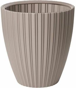 Plant pot Garden ID Fancy Brown Taupe Polyethylene 40 x 42 cm