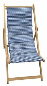 Sun-lounger Jardin Prive Fjord Blue 106 x 55 x 95 cm