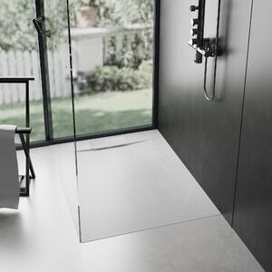Shower tray Bazalt White 90x90