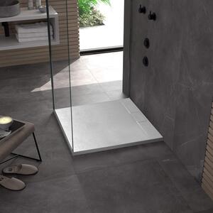 Shower tray Bazalt White 90x90