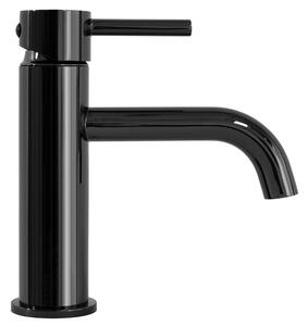 Bathroom faucet Rea Lungo BLACK metallic Low