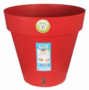 Plant pot Riviera Red polypropylene Plastic Circular Ball Ø 50 cm