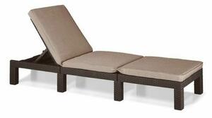 Sun-lounger Allibert by KETER Daytona 195 x 65 x 25,5 cm Brown
