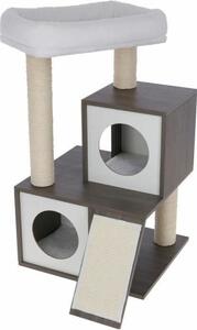 Scratching Post for Cats Kerbl Grey White/Black Sisal