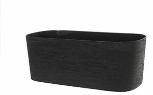 Self-watering planter Garden ID Black 80 x 38 cm