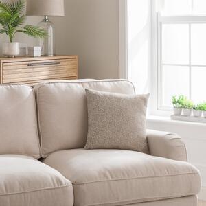 Shimmer Leaves Square Cushion Cover