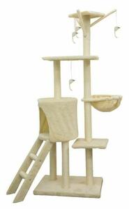 Scratching Post for Cats Jipsy 79 x 34 x 138 cm Beige