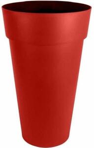 Plant pot EDA XXL Red rouge Ø 48 x 80 cm 48 x 80 cm Plastic Circular
