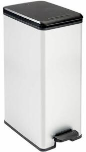 Waste bin Curver 240640 Silver Plastic 40 L