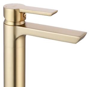 Bathroom faucet Rea Argus Brush Gold High