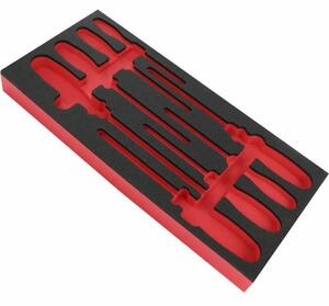 Tool tray Facom Modm.a1 Modular Red Foam