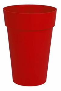 Plant pot EDA Tuscan Circular Ø 46 x 65 cm Red polypropylene