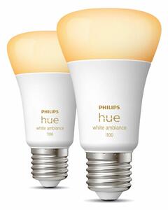 Smart Light bulb Philips Pack de 2 E27 White F E27 (2200K) (6500 K)