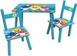 Children's table and chairs set Fun House BABY SHARK