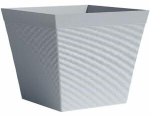Plant pot Garden ID Blue Grey Squared 33 x 39 x 33 cm