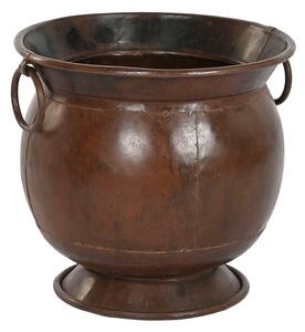 Vase Home ESPRIT Brown Iron 46 x 46 x 44 cm