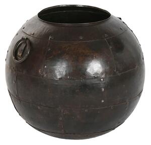 Vase Home ESPRIT Brown Iron 40 x 40 x 41,5 cm