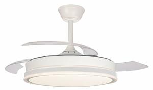 Ceiling Fan CristalRecord SUPERECO RETRAC 45W MD Transparent