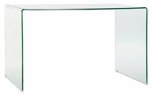 Desk DKD Home Decor 125 x 70 x 74 cm Crystal Transparent