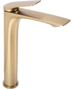 Bathroom faucet Rea AVALON brush gold High