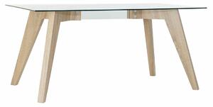 Dining Table DKD Home Decor Crystal MDF Wood 160 x 90 x 75 cm