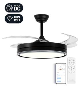 Ceiling Fan Universal Blue Black