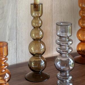 Villena Glass Taper Candlestick Holder