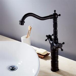 Bathroom kitchen faucet Rea Rustico Old Black