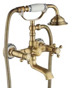 Bath faucet Rea Rustico Antique Gold